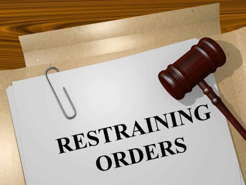 Do Restraining Orders Show up on Background Checks